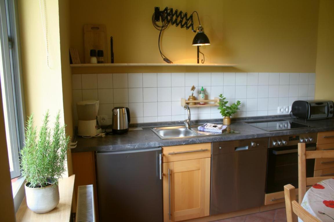 Apartamento Forsthof Niendorf Teterow Habitación foto
