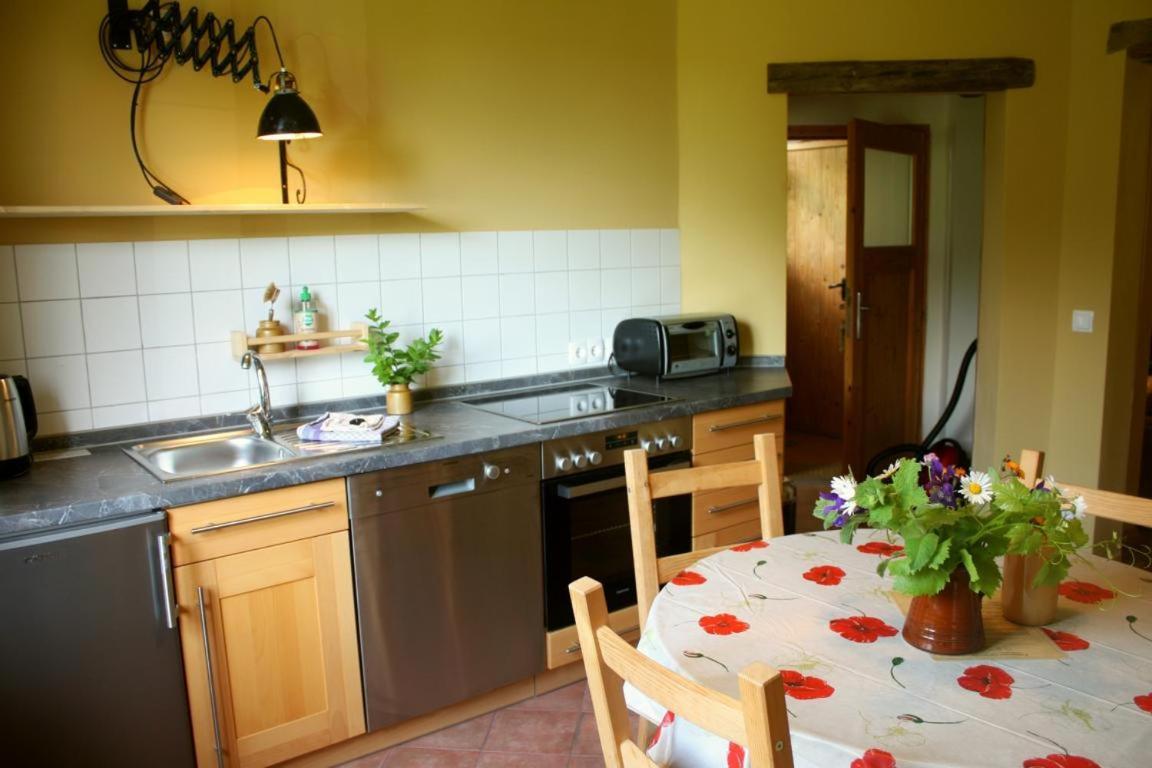 Apartamento Forsthof Niendorf Teterow Habitación foto