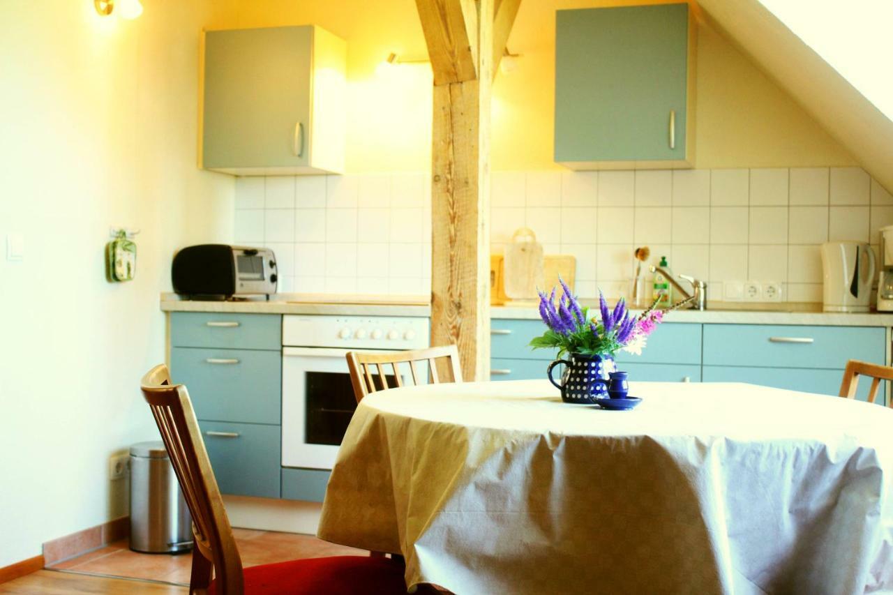 Apartamento Forsthof Niendorf Teterow Exterior foto